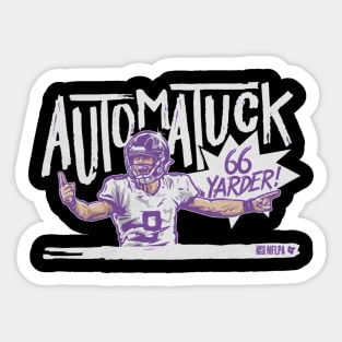 Justin Tucker Automatuck Sticker